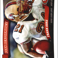 Frank Gore 2010 Topps Peak Performance Series Mint Card #PP15