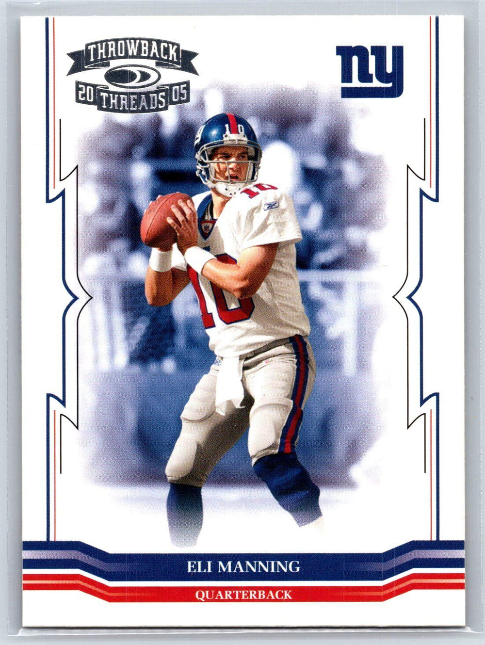 Eli Manning 2005 Donruss Throwback Threads Series Mint Card #94