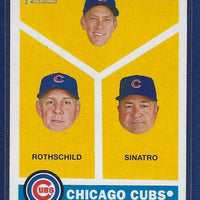 Chicago Cubs Coaches 2009 Topps Heritage Series Mint Short Print Card #457