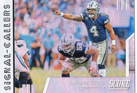 Dak Prescott 2019 Score Signal Callers Series Mint Card #SC-12
