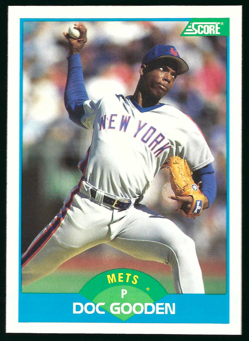 Dwight Gooden 1989 Score Series Mint Card #200