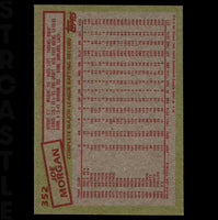 Joe Morgan 1985 Topps Series Mint Card #352
