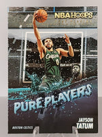 Jayson Tatum 2023 2024 Hoops Pure Players Winter Series Mint Card #5
