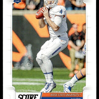 Brett Rypien 2019 Panini Score Series Mint Rookie Card #412