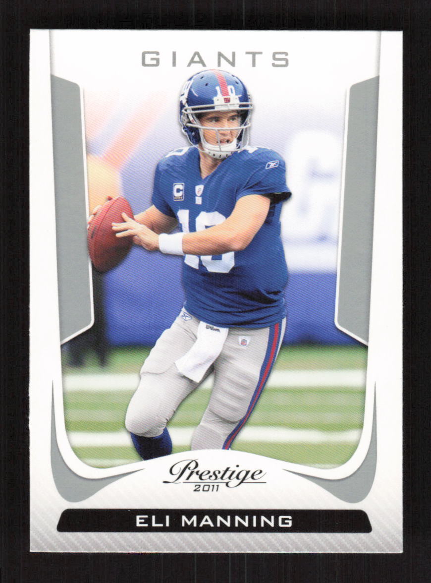 Eli Manning 2011 Prestige Series Mint Card #130