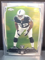 Khalil Mack 2014 Topps Chrome Series Mint Rookie Card #184
