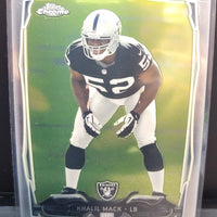 Khalil Mack 2014 Topps Chrome Series Mint Rookie Card #184