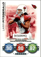 Larry Fitzgerald 2010 Topps Attax Code Card Series Mint Card
