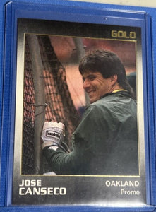 Jose Canseco 1991 Star Company Series Mint Promo Card