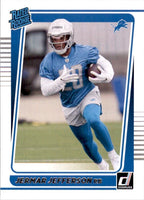 Jermar Jefferson 2021 Donruss Rated Rookie Series Mint Card #297
