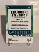Rhamondre Stevenson 2024 Panini Donruss Optic Holo Series Mint Card #134
