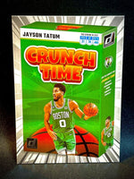 Jayson Tatum 2023 2024 Panini Donruss Crunch Time Series Mint Card #10
