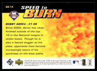 Bobby Abreu 2006 Upper Deck Speed To Burn Series Mint Card #SB-14
