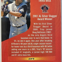 Troy Glaus 2002 Topps Total Award Winner Series Mint Card  #AW9