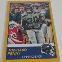 Rashaad Penny 2019 Score GOLD Series Mint Card #315