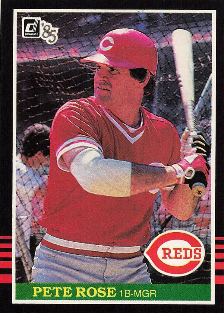 Pete Rose 1985 Donruss Series Mint Rookie Card 641