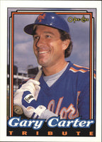 Gary Carter 1992 O-Pee-Chee Tribute Series Mint Card #389
