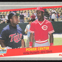 Kirby Puckett 1989 Fleer Series Mint Card #639