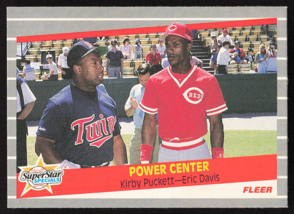 Kirby Puckett 1989 Fleer Series Mint Card #639