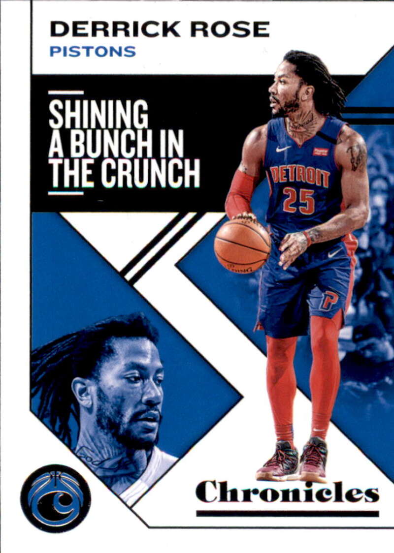 Derrick Rose 2019 2020 Panini Chronicles Series Mint Card #28