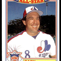 Gary Carter 1985 Topps Glossy All-Stars Series Mint Card #9