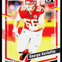 George Karlaftis 2023 Donruss Series Mint 2nd Year Card #143