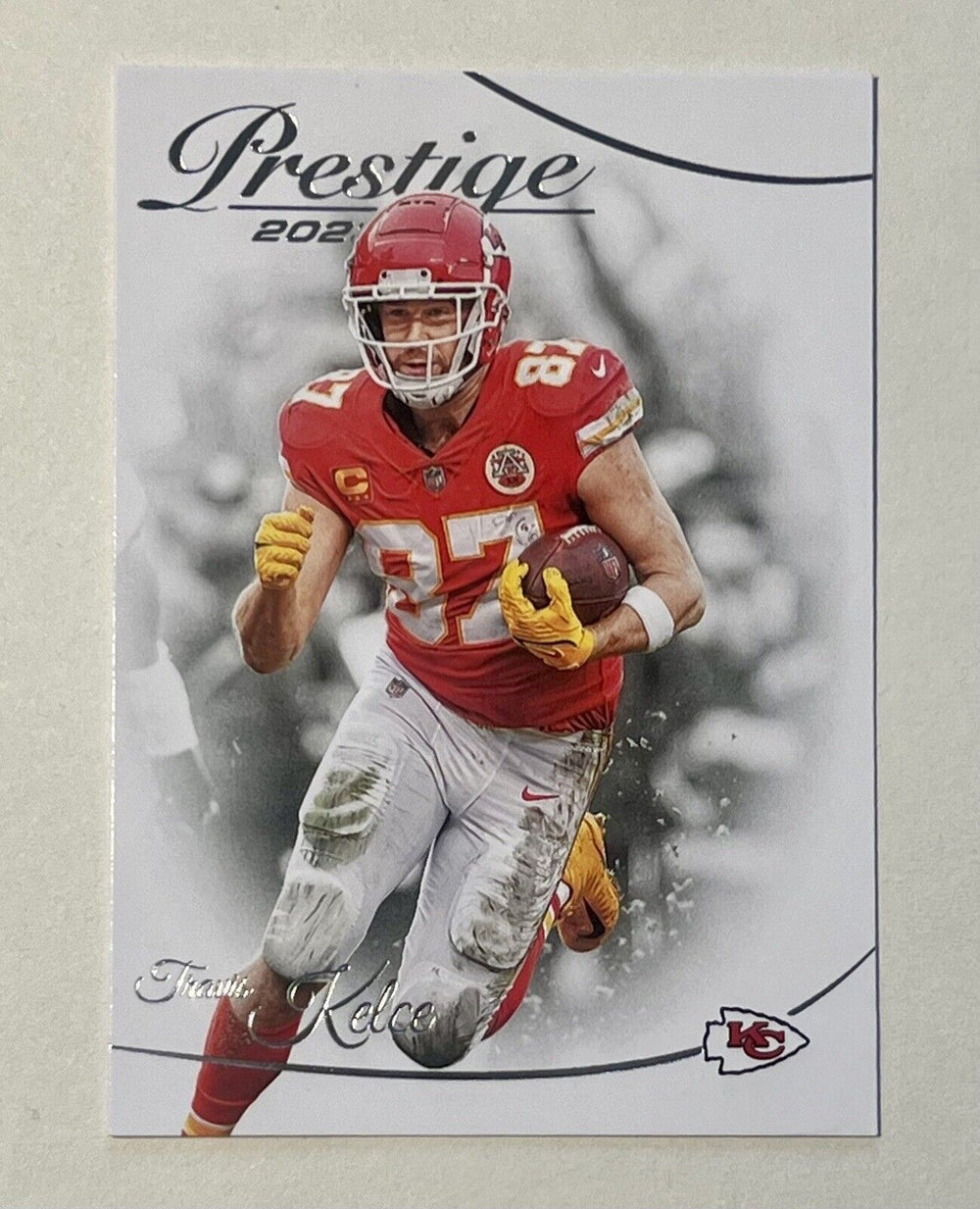 Travis Kelce 2023 Panini Prestige Series Mint Card #150