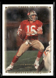 Joe Montana 2008 Upper Deck Masterpieces Series Mint Card #46