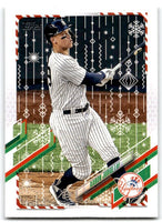 Aaron Judge 2021 Topps Holiday Baseball Series Mint Card  #HW99
