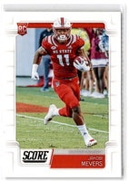 Jakobi Meyers 2019 Panini Score Series Mint Rookie Card #431
