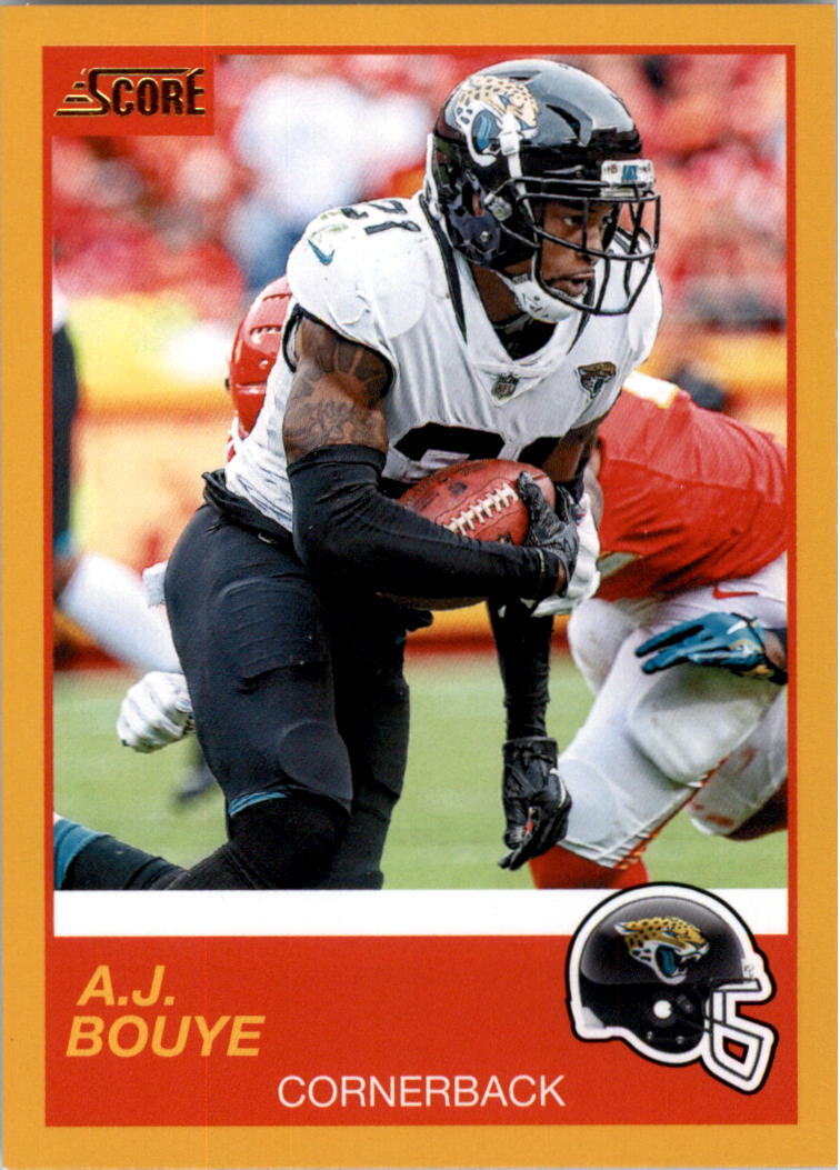 A.J. Bouye 2019 Score GOLD Series Mint Card #71