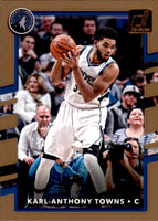 Karl-Anthony Towns 2017 2018 Panini Donruss Series Mint Card #89
