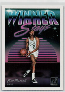 Bill Russell 2018 2019 Donruss Winner Stays Series Mint Card #8