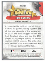 Jose Ramirez 2025 Topps Stars of MLB Mint Insert Card #SMLB-20
