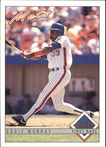 Eddie Murray Signed 1992 Upper Deck Baseball Card - Los Angeles Dodgers