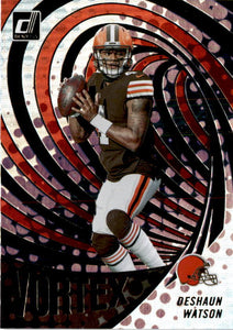 Deshaun Watson 2022 Donruss Vortex Series Mint Insert Card #VTX-6