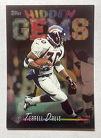 Terrell Davis 1998 Topps Hidden Gems Series Mint Card HG-13
