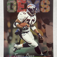 Terrell Davis 1998 Topps Hidden Gems Series Mint Card HG-13