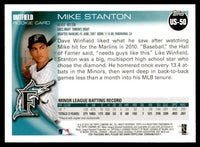 Mike Stanton 2010 Topps Update Series Mint Rookie Card #US-50
