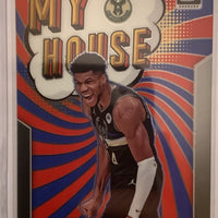 Giannis Antetokounmpo 2021 2022 Panini Donruss Optic My House Series Mint Card #4