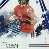 Greg Olsen 2009 Donruss Rookies and Stars Longevity Sapphire Series Mint Card #17