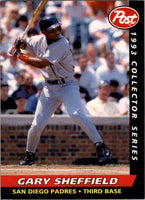 Gary Sheffield 1993 Post Cereal Series Mint Card #11
