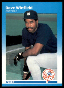 Dave Winfield 1987 Fleer Series Mint Card #120