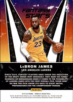 LeBron James 2019 2020 Donruss Fantasy Stars Series Mint Card #4

