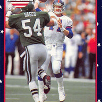 Phil Simms 1991 Fleer Stars and Stripes Series Mint Card #95