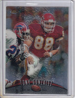 Tony Gonzalez 1998 Topps Finest Series Mint Card #12
