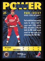 Paul Coffey 1994 1995 Topps Premier Card #489
