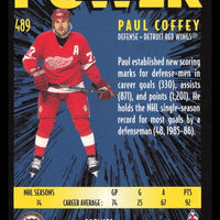 Paul Coffey 1994 1995 Topps Premier Card #489
