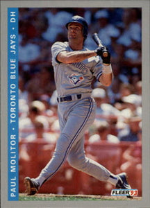 Paul Molitor 1993 Fleer Final Edition Series Mint Card  #F-295