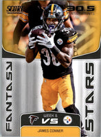 James Conner 2019 Score Fantasy Stars Series Mint Card #FS-18
